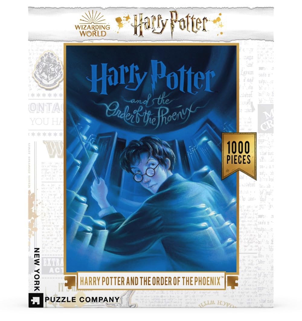 New York Puzzle Company - Harry Potter Order of the Phoenix - 1000 Piece Jigsaw Puzzle