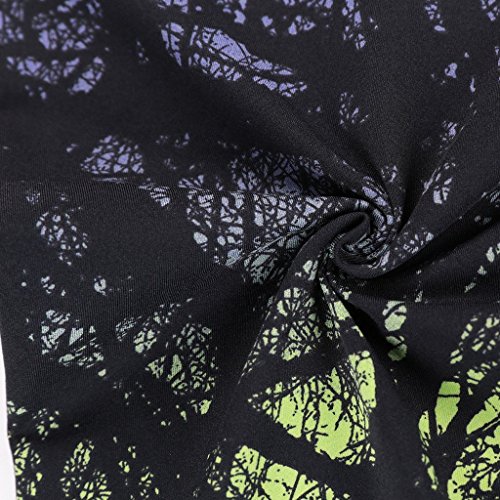 MINIBEAR Women's Yoga Pants, Workout Leggings,Hip slimming pants S/M/L (S, Fluorescent Green) - Thumbnail 3