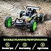 SUBOTECH Electric RC Car 1:16 Scale 2.4GHz Off Road Vehicle Remote Control Car Off Road Karting RC Car High Speed Racing 2.4GHz 50M Fast Rock Off Road Car with Light