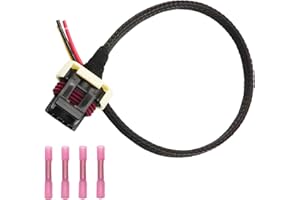 ATSUCH 3-Wire Low Coolant Level Sensor Wire Pigtail Repair End Connector Compatible with Peterbilt and Kenworth Low coolant Sensor,Replace for Q21-6007S,N9267001