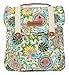 Malirona Women Backpack Purse Convertible Rucksack Backpack for Teen Girls Floral Backpack Purse Canvas
