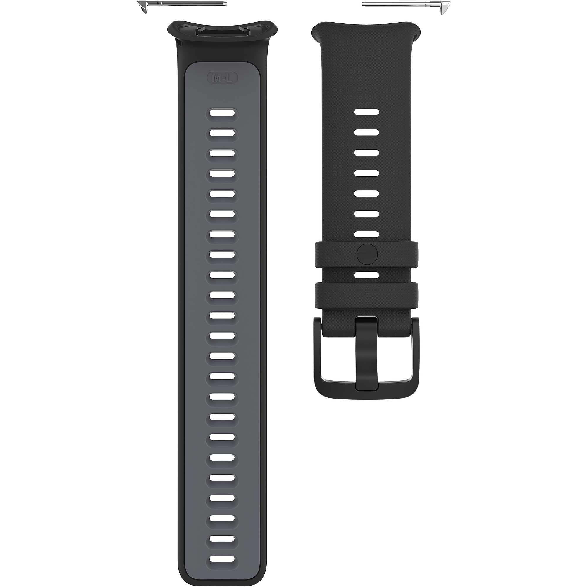 Polar wristband Vantage V2 black silicon S-L