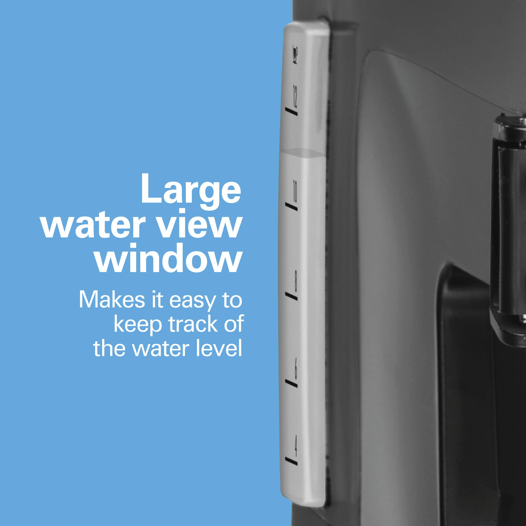 Hamilton Beach Programmable Coffee Maker, 12 Cups, Front Access Easy