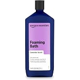 Amazon Essentials Lavender Scented Foaming Bath with Essential Oil, 34 Fluid Ounce (Previously Amazon Basics)