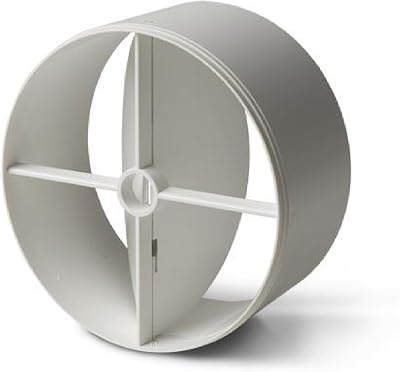 Manrose 100mm Extractor Fan Vent Back Draught Shutter 2 Flaps 1 Spring