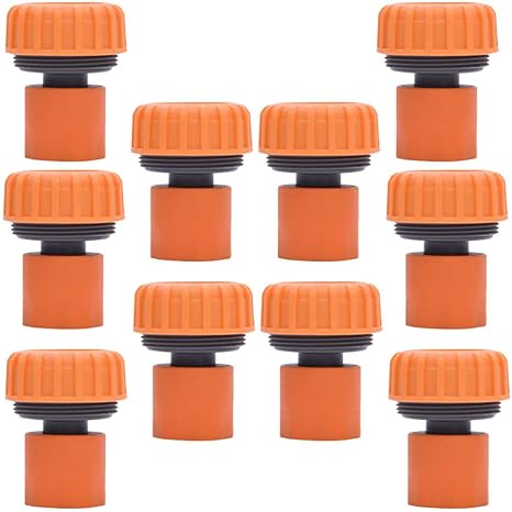 Amazon Nuolux 10pcs ホースコネクタ ホース継手 蛇口アダプター 水パイプジョイント 水道管接続 ガーデン カー 庭 農業 校庭 散水コネクタ
