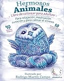 Image de Libro de Colorear para Adultos Contra El Stress: Hermosos Animales - Para Relajación, Meditación, Curación Y Para Calmar El Stress (Spanish Edition