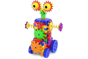 The Learning Journey – Techno Gears – Dizzy Droid 2.0 – 50+ Pieces – Kid Toys & Gifts for Boys & Girls Ages 6 Years and Up – STEM