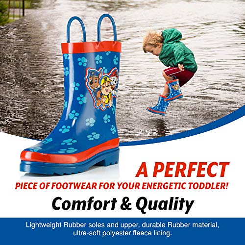 paw patrol boys rain boots
