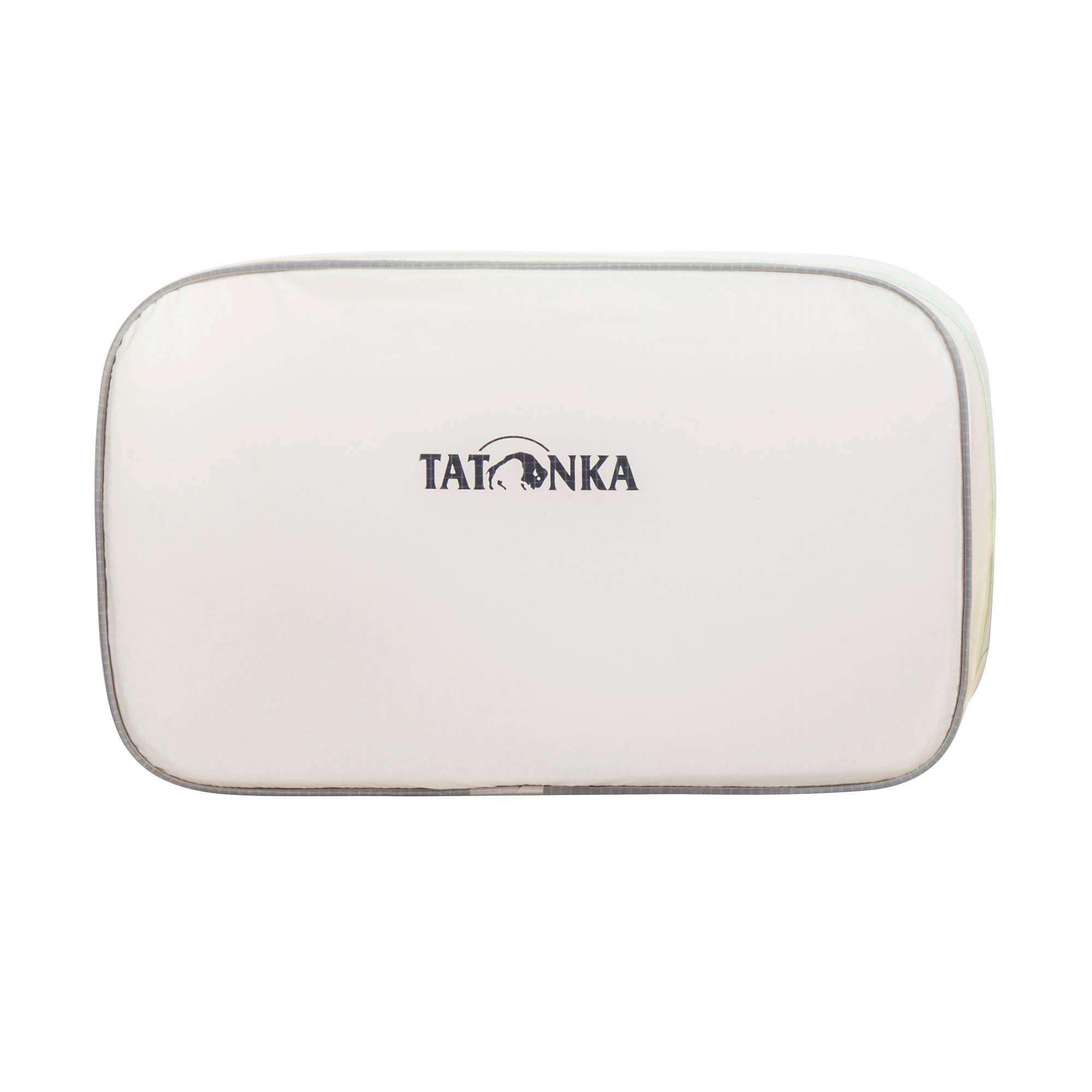 Tatonka SQZY Zip Bag 8 L – Ultralight Pack Sack with Zip – Ideal for Sorting Travel Luggage – 8 Litres – PFC/PFAS-Free – White