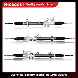PHOBOOS Hydraulic Power Steering Rack and Pinion