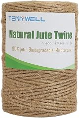 Tenn Well Natural Jute Twine 100m 2.3mm 6 Ply Brown Garden Crafts Gift Wrap view 7
