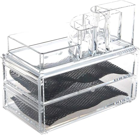 Oteshina Cosmetics Organizer Clear Acrylic Makeup Holder Multiple