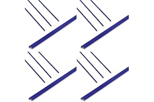 Cwmiibili 12 Sticks Brazing Rods 56% Silver Solder - Flux Coated Solder Kits, High Temperature Resistance, Brazing Welding Ro