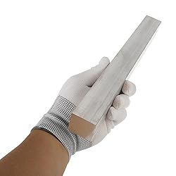 MECCANIXITY 2 Pcs Square Aluminum Flat Bar, 1