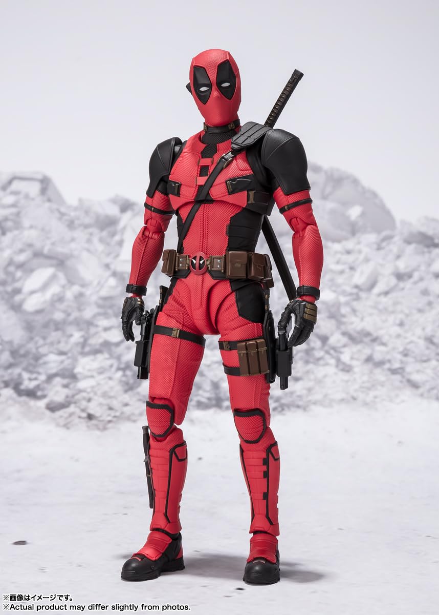 TAMASHII NATIONS - Deadpool & Wolverine - Deadpool, Bandai Spirits S.H.Figuarts Action Figure