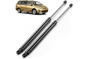 ARANA Liftgate Struts for Toyota Sienna 2004-2010, SG229013 Rear Hatch Trunk hydraulic Shocks Lift Support Fits for Toyota Sienna Base/Limited/CE/LE/SE/XLE with Power, Replace OEM 4590 SG229027, 2 Pcs