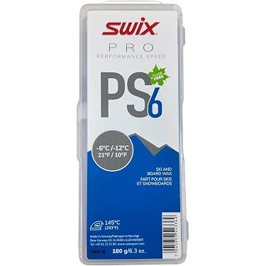 Amazon.com: Swix Ski Snowboard Glide Wax PS Series 180g