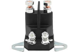 MDEOOSKY 117-1197 4 Terminal 12V Starter Solenoid, Replacement for Exmark Toro TimeCutter SS SS3225 SS4200 SS4225 SS4235 SS42