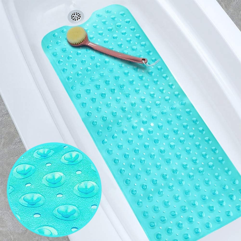 XIYUNTE Bath Tub Shower Mat NonSlip Bathtub Mat, 40 x 16 Inch Extra
