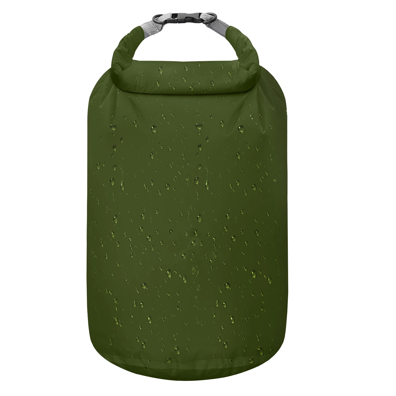 Desoto Waterproof Dry Bag Rucksack Beach Bag Superb Waterproof Bags for Water Sports Boating Canoeing Rafting Camping,Compression Bags for Daily Storage(Army Green 20L)