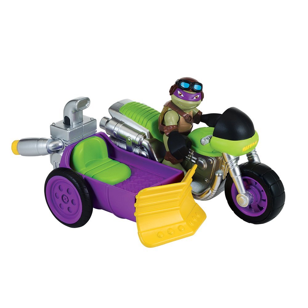 Teenage Mutant Ninja Turtles Donnie 14096702 Rippin 'Rider with Biker – Science Fiction Fantasy