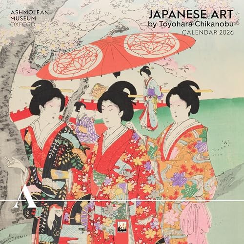 Ashmolean Museum: Japanese Art by Mizuno Toshikata Wall Calendar