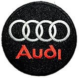 DreamHigh_skyland Audi patch Audi Motorsport Racing Car logo patch Jacket T-shirt Sew Iron on Patch Badge Embroidery