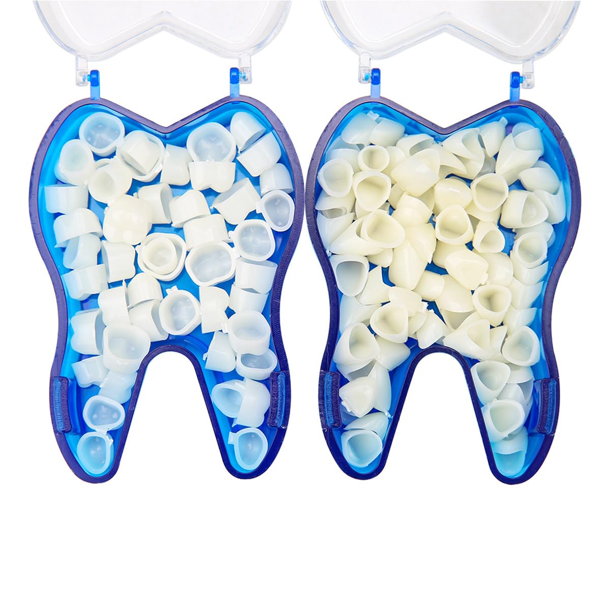 Photo 1 of Dental Teeth Temporary Crown Kit Oral Teeth Whitening Protecting Molar Veneers Front & Molar Posterior(2 Boxes)