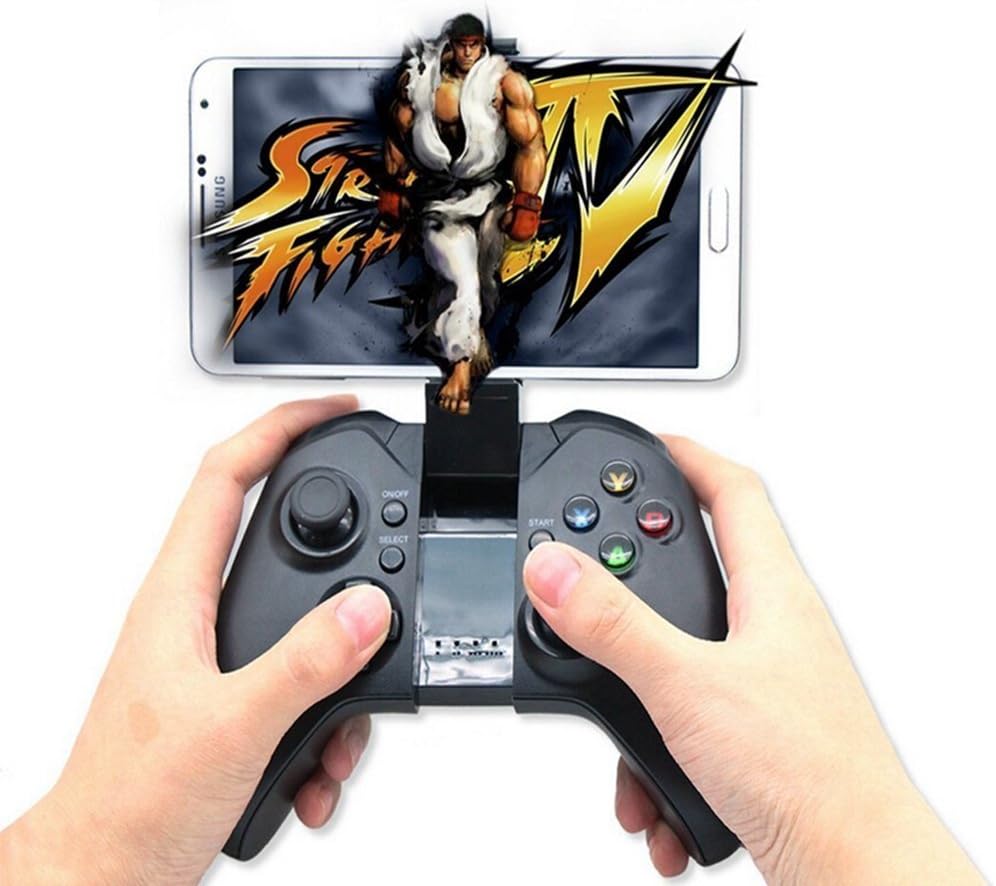 ETTG Ipega PG-9053 Wireless Bluetooth Game Controller Gamepad Joystick for Android Smartphone Samsung Galaxy, LG SONY HTC, Android Tablet PC - Black