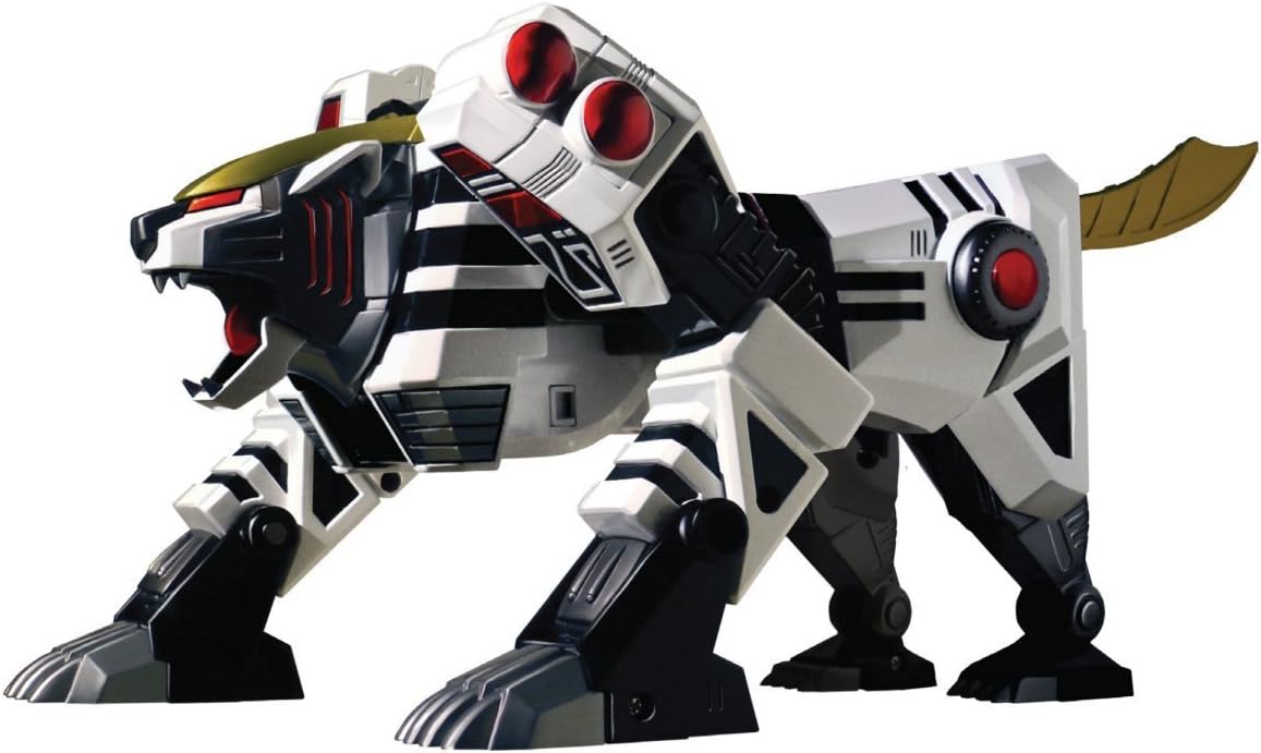 Amazon Com Power Rangers Legacy White Tigerzord Toys Games