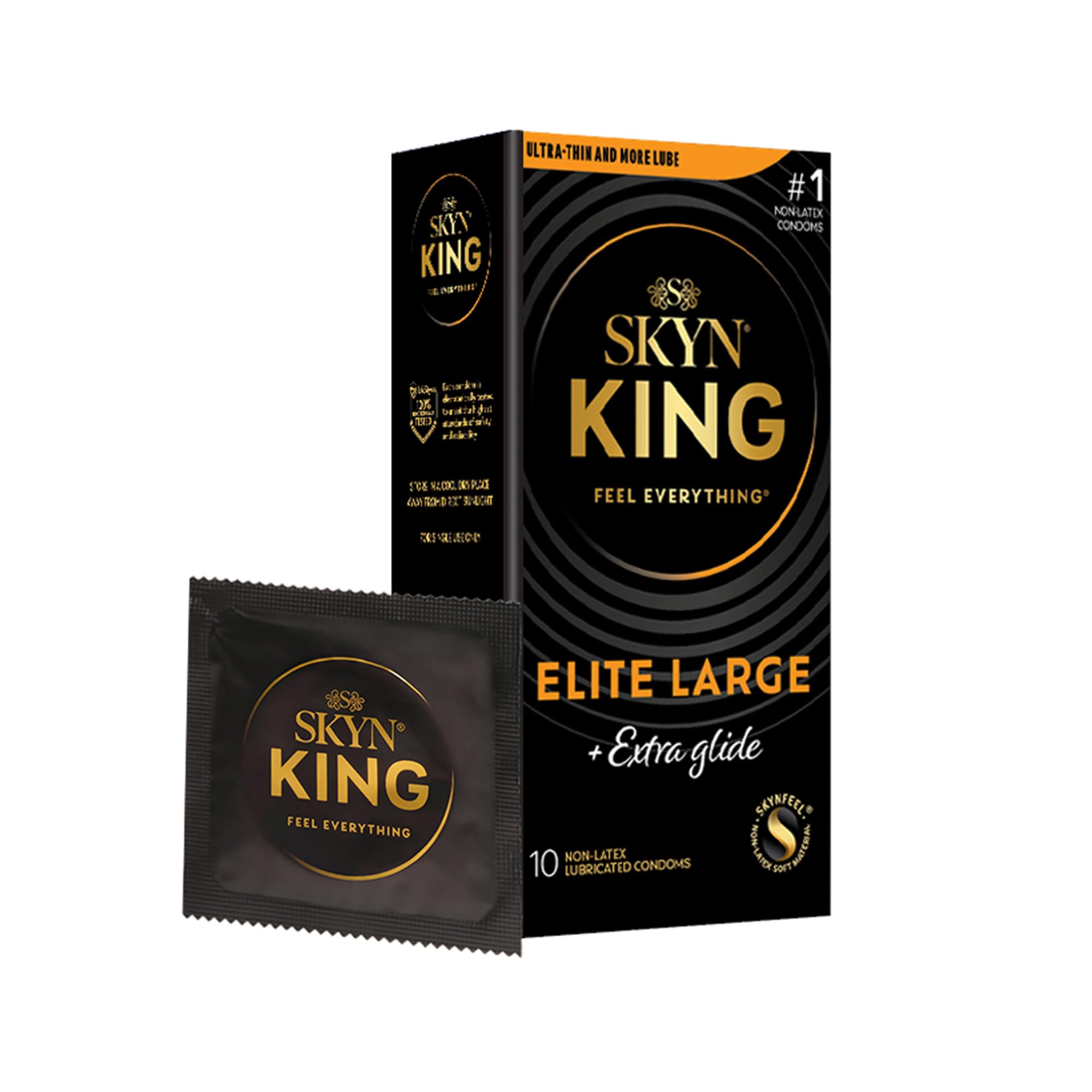 SKYN King Elite Large Extra Glide Non-Latex Condom
