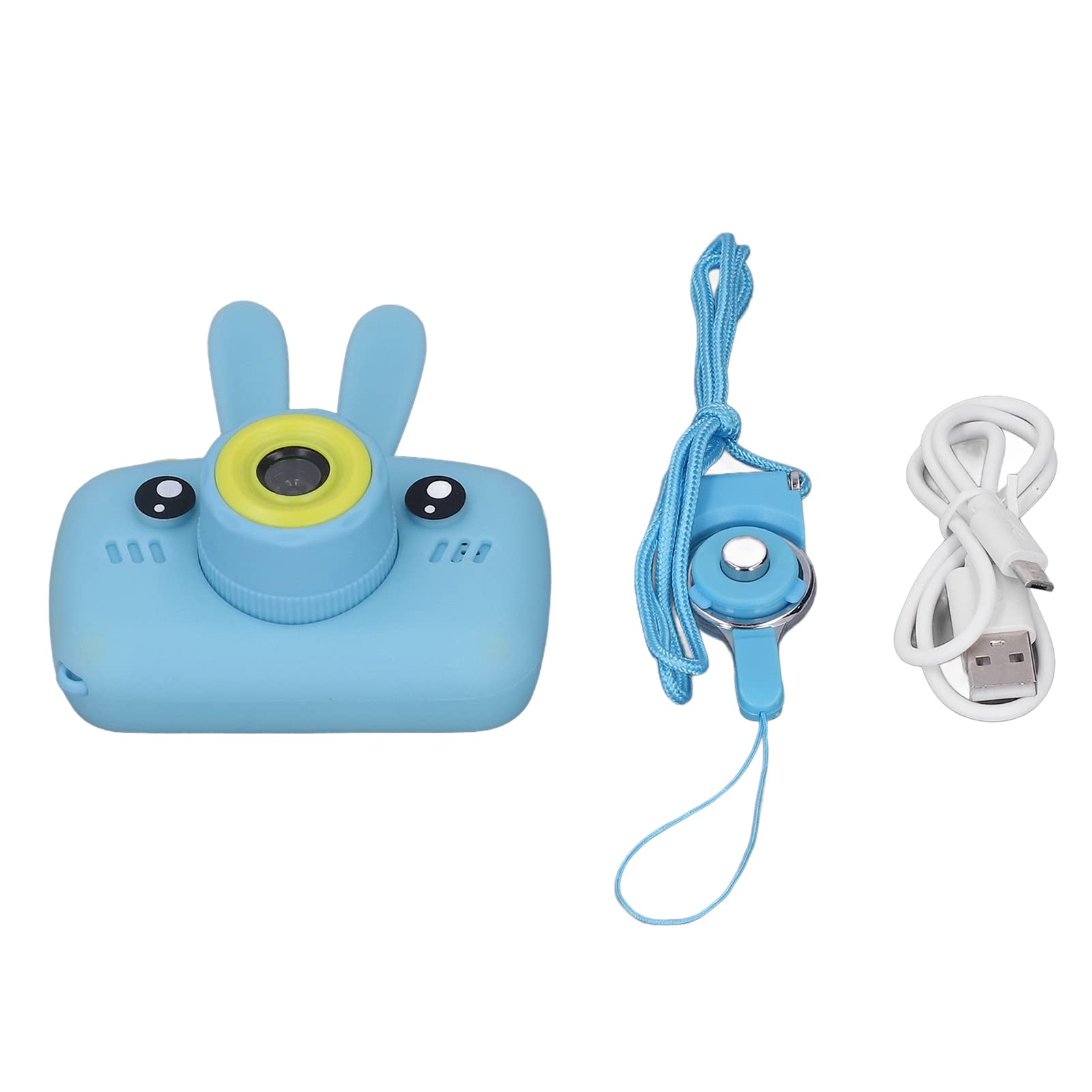 Children Photo Camera Toy,Portable USB Charging 1200W HD Digital Photo Video Recorder Gift for Kids (Blue) Electric toys, voice toys