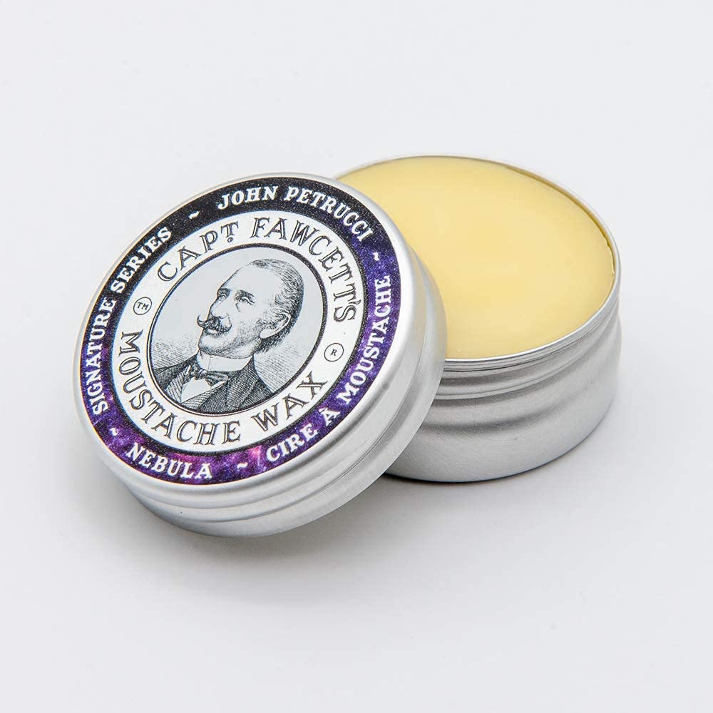 Captain Fawcett Moustache Wax 15ml (15 ml (Pack of 1), Nebula)