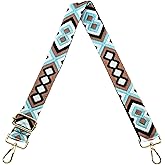 S&loyoe Purse Straps Replacement Crossbody Bag Strap Adjustable Wide Guitar Straps for Handbags 1.5inch