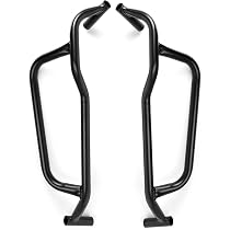 Black Highway Bars / Foot Rest Extenders For Yamaha Zuma 125 2009-2015 – Bolt-On