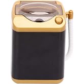 Sonew Cosmetic Tool Cleansing Machine, Electric Mini Washing Machine, Mini Makeup Tool Blensh Children Toy Gift(gold)