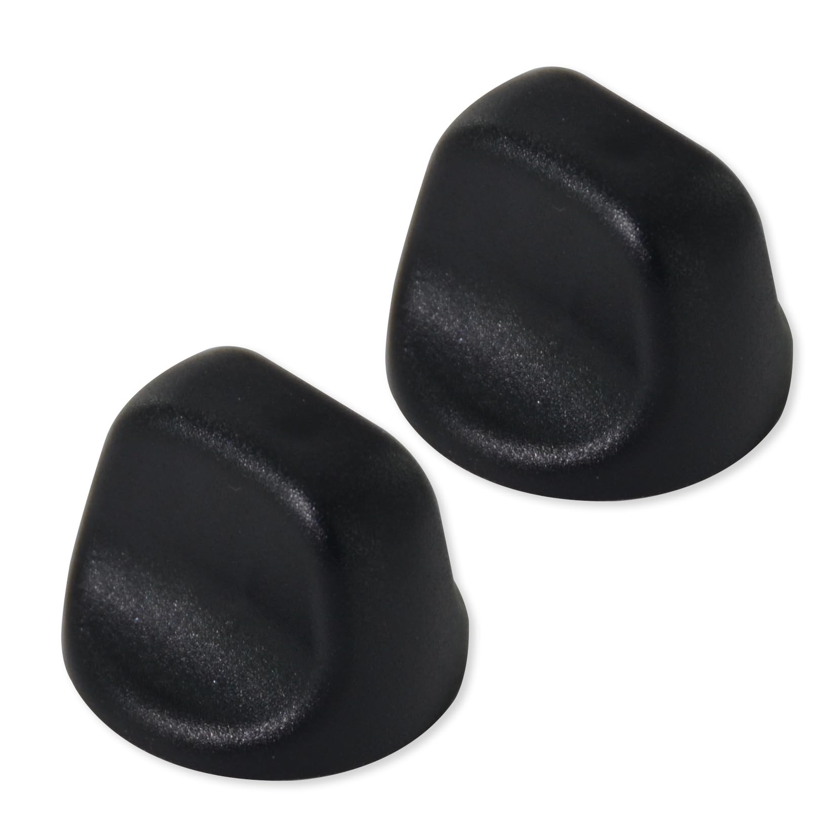 Photo 1 of GYOFFULL S99360232 Range Hood Knob S600348 Fan Knob Black Replacement Parts for Kitchen Appliances Stove Fan and Light Replacement 2PCS
