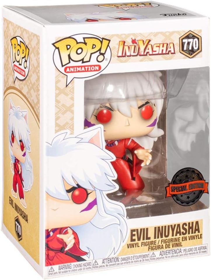 Funko POP Inuyasha 770- Evil Inuyasha Special Edition, Multi-coloured - Image 4