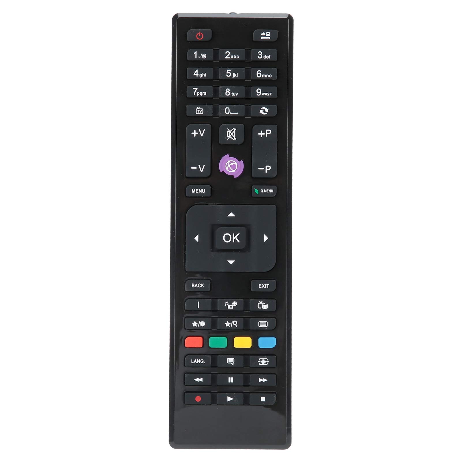 RC4875 Replacement Remote Control Universal for LED Television, TV Remote Contoller for Multiples Models for Tele-funken FINLUX 32FLZ274S TE22275B35TXG CR-TV20-100 TE28275B31T10E ect.