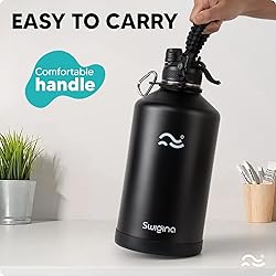 Swigina [2-IN-1 LID] Gallon Insulated Water Bottle