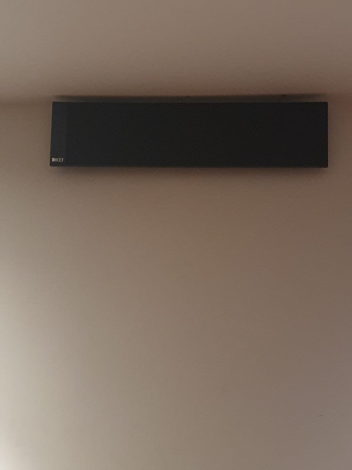 37/mo Finance KEF T301C Center Channel Speaker Black (Single