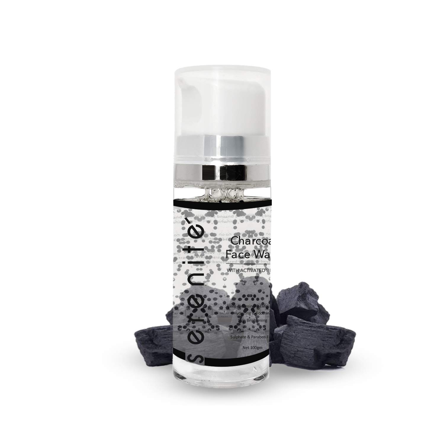 serenite charcoal face wash