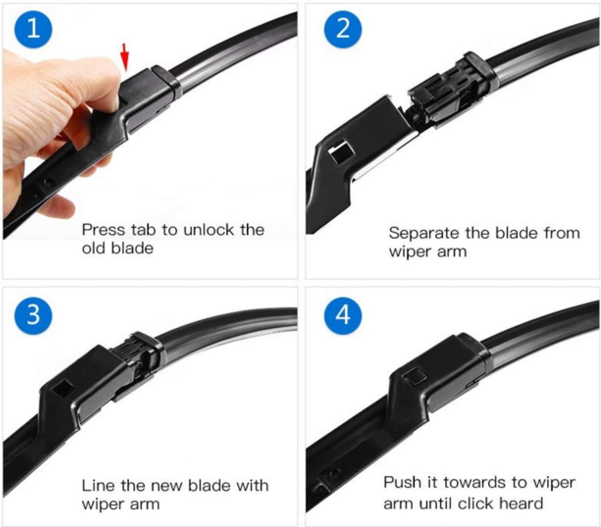 Amazon Com Bosch A864s Aerotwin Wiperblade Set 650 450 Mm