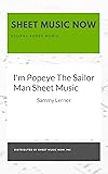 I'm Popeye The Sailor Man Sheet Music