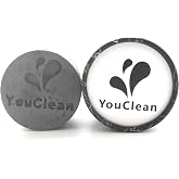 YouClean Silky Creamy Cold Processed Coconut Oil Soap - Handcrafted in California - 7.7 oz (Charcoal Coconut)