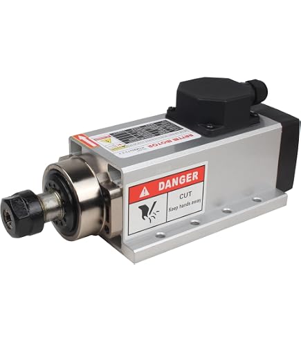 Amazon.com: LVSEDTAL GDZ80x73-2.2 Air Cooled 2.2kw ER20 24000RPM
