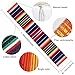 2 Pack Mexican Serape Table Runner 14 x 84 Inch for Mexican Party Wedding Decorations Outdoor Picnics Dining Table, Fringe Cotton Handwoven Table Runners