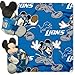 The Northwest Company NFL Detroit Lions Character Hugger Pillow & Fleece Throw Blanket Set, 40