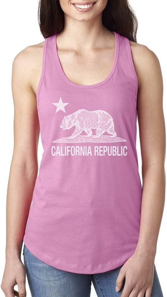 California Republic Vintage Women's Tank Top West Coast Tank Tops